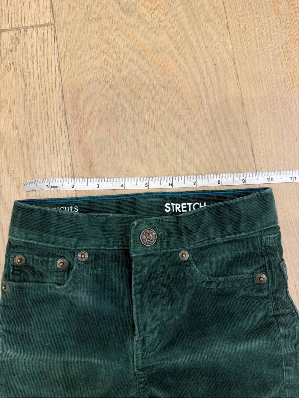 Crewcuts Kids Corduroy & Denim Trio - Green, Tan, Blue